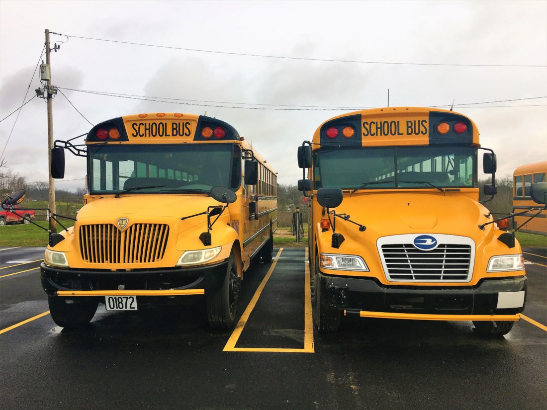 Barnesville adds nine new propanefueled buses News, Sports, Jobs The Times Leader